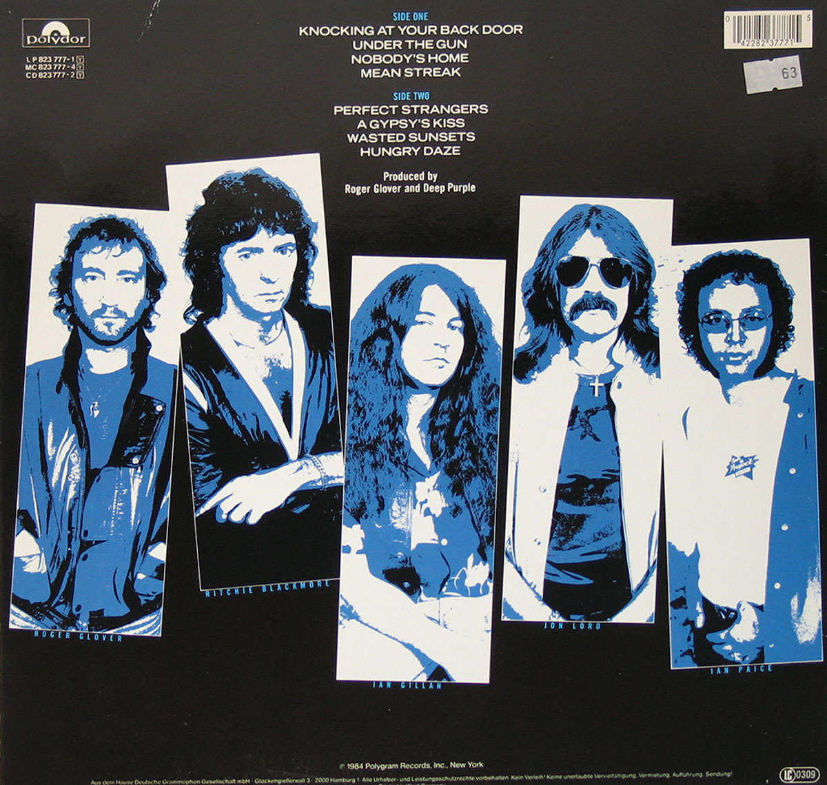 High Resolution #2 Photo DEEP PURPLE Perfect Strangers Germany 